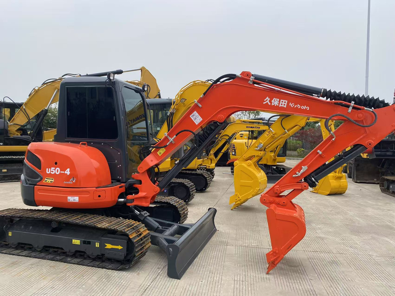 KUBOTA U50 - מיני מחפר: תמונה 4 KUBOTA U50 - מיני מחפר: תמונה 4