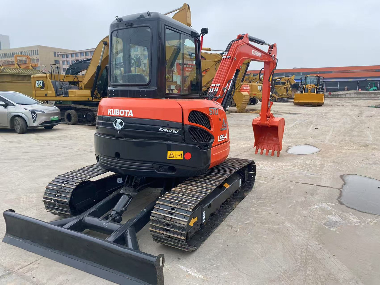 KUBOTA U55-4 - מיני מחפר: תמונה 3 KUBOTA U55-4 - מיני מחפר: תמונה 3