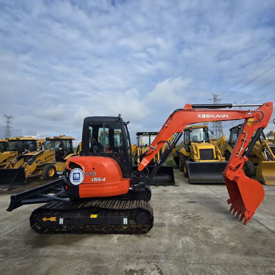 KUBOTA U55-4 - מיני מחפר: תמונה 5 KUBOTA U55-4 - מיני מחפר: תמונה 5