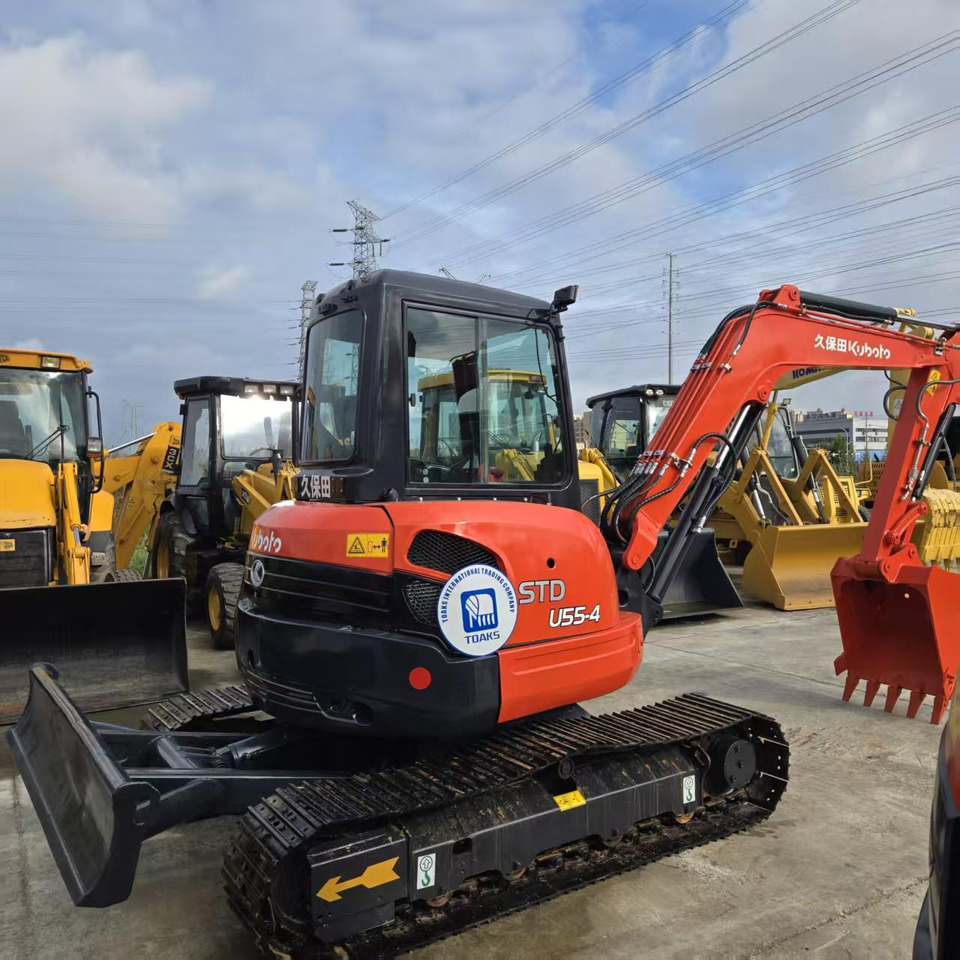 KUBOTA U55-4 - מיני מחפר: תמונה 4 KUBOTA U55-4 - מיני מחפר: תמונה 4