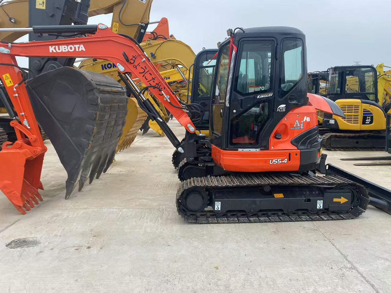 KUBOTA U55-4 - מיני מחפר: תמונה 1 KUBOTA U55-4 - מיני מחפר: תמונה 1