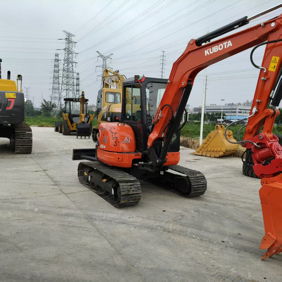 KUBOTA U55-4 - מיני מחפר: תמונה 3 KUBOTA U55-4 - מיני מחפר: תמונה 3