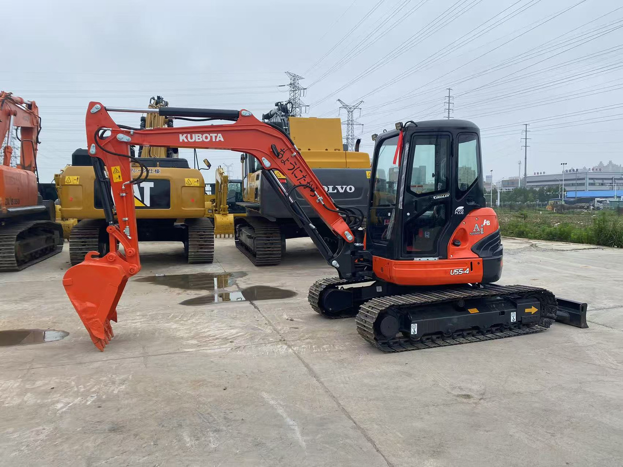 KUBOTA U55-4 - מיני מחפר: תמונה 4 KUBOTA U55-4 - מיני מחפר: תמונה 4
