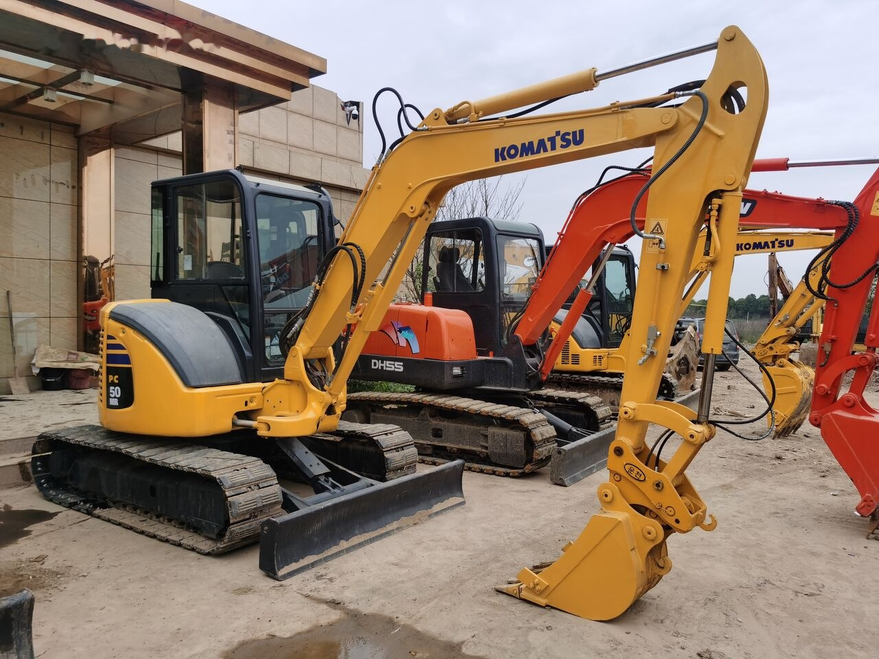 Komatsu PC50MR - מיני מחפר: תמונה 4 Komatsu PC50MR - מיני מחפר: תמונה 4