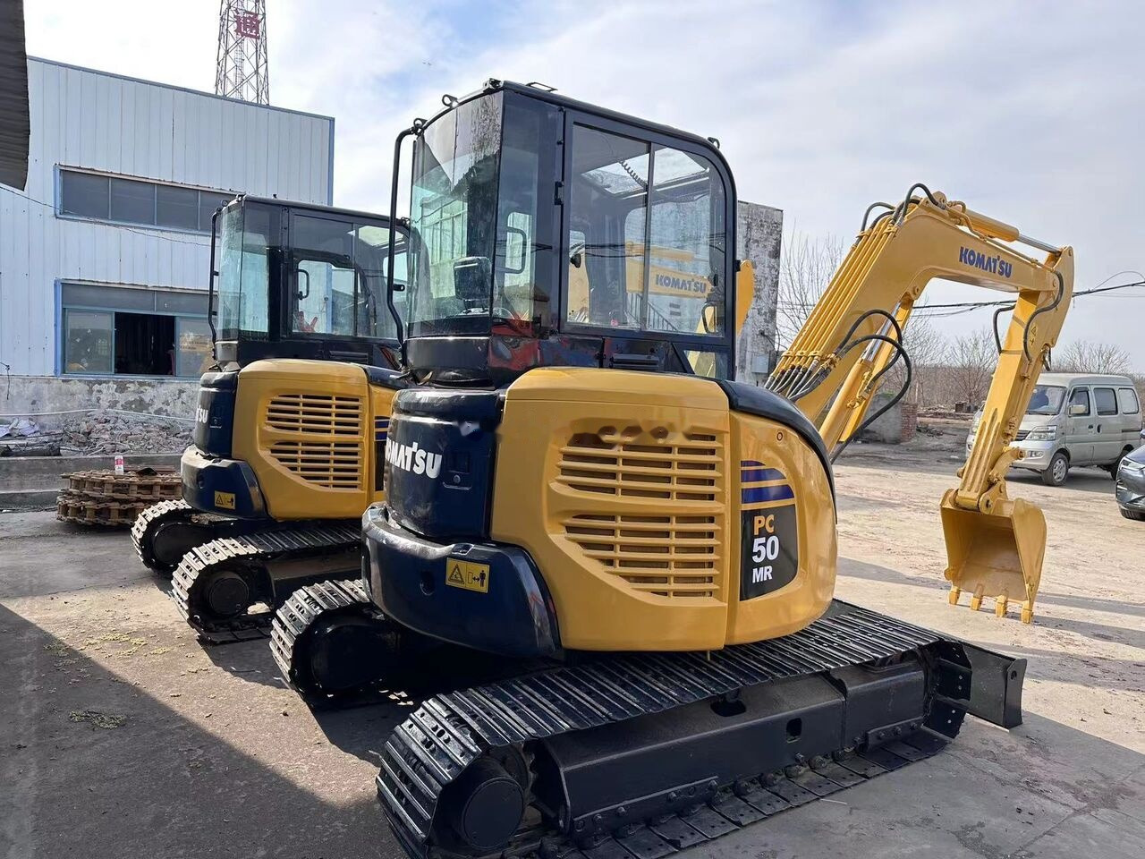 Komatsu PC50MR - מיני מחפר: תמונה 3 Komatsu PC50MR - מיני מחפר: תמונה 3