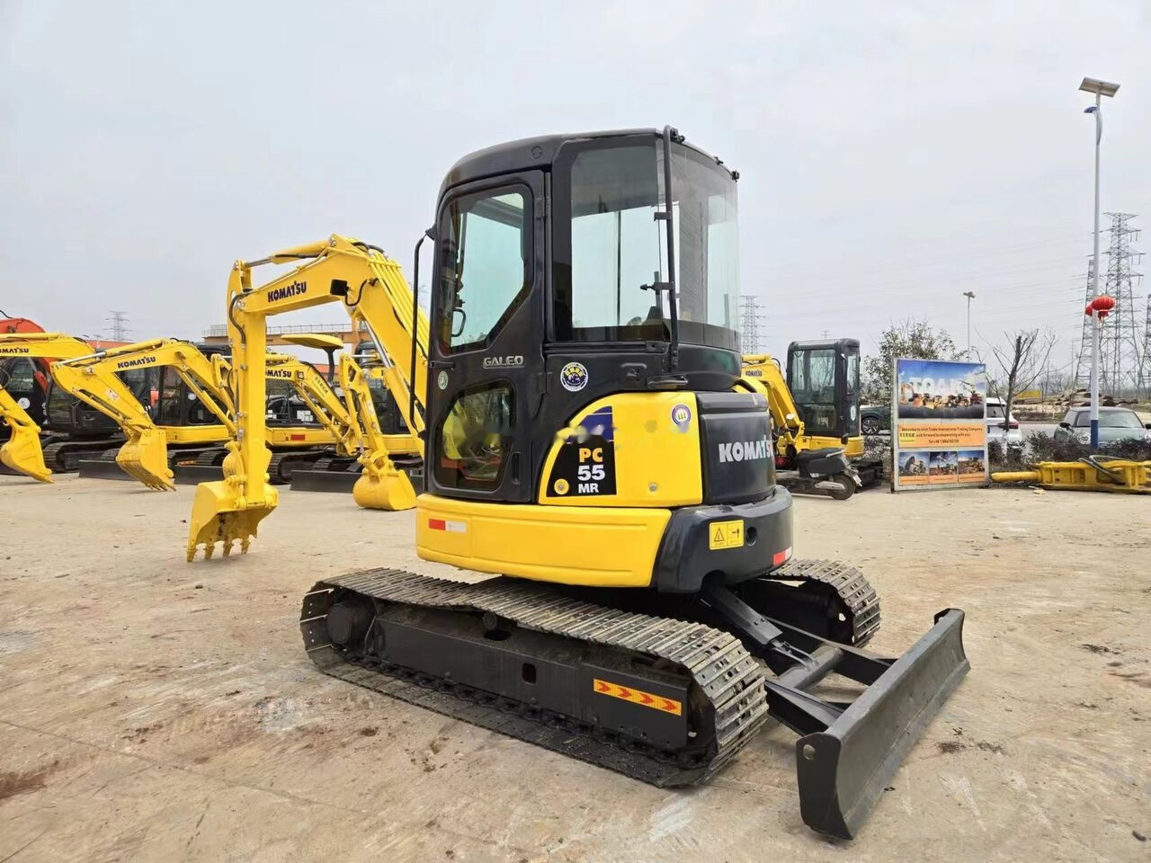 Komatsu PC55MR - מיני מחפר: תמונה 5 Komatsu PC55MR - מיני מחפר: תמונה 5