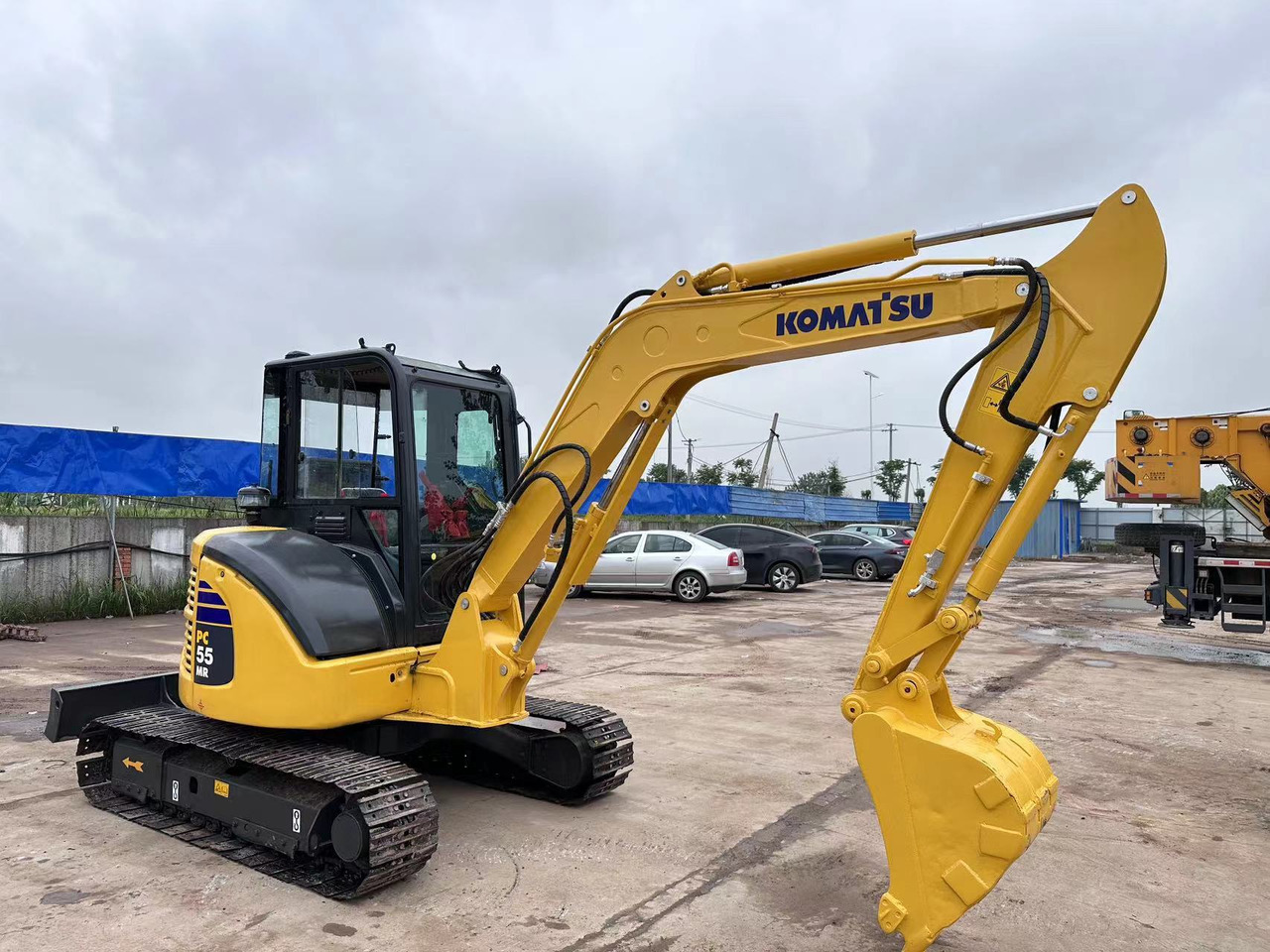 Komatsu PC55 - מיני מחפר: תמונה 5 Komatsu PC55 - מיני מחפר: תמונה 5