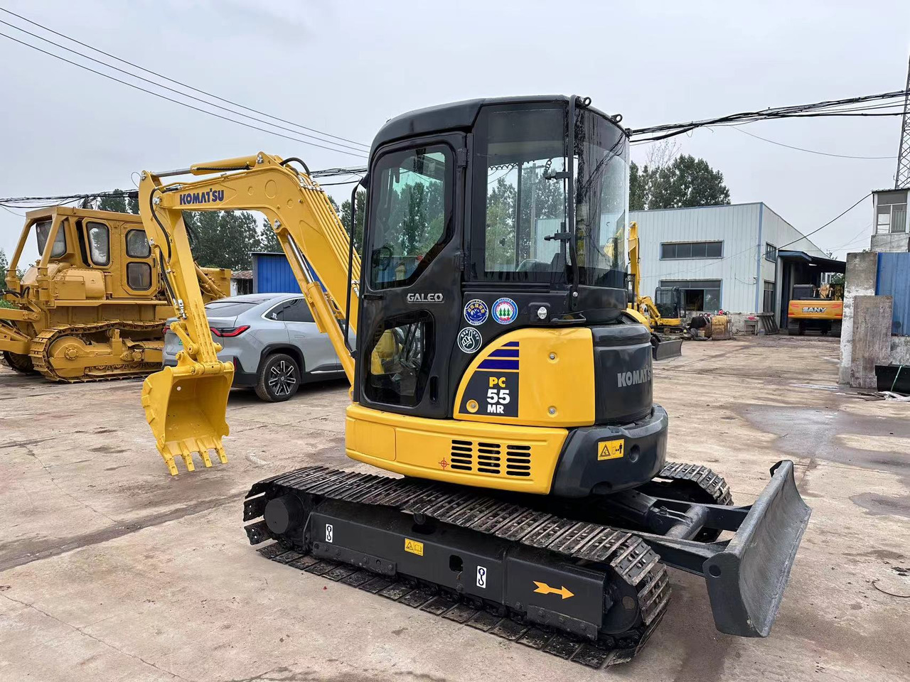 Komatsu PC55 - מיני מחפר: תמונה 4 Komatsu PC55 - מיני מחפר: תמונה 4