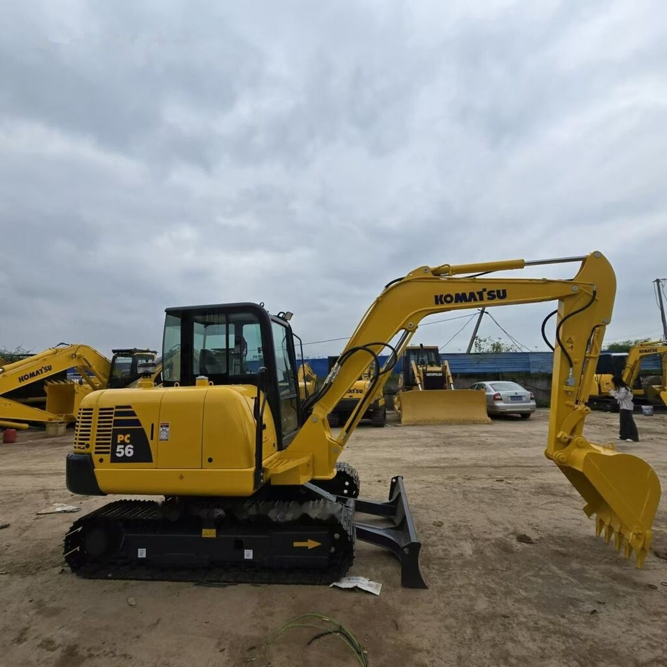 Komatsu PC56 - מיני מחפר: תמונה 4 Komatsu PC56 - מיני מחפר: תמונה 4
