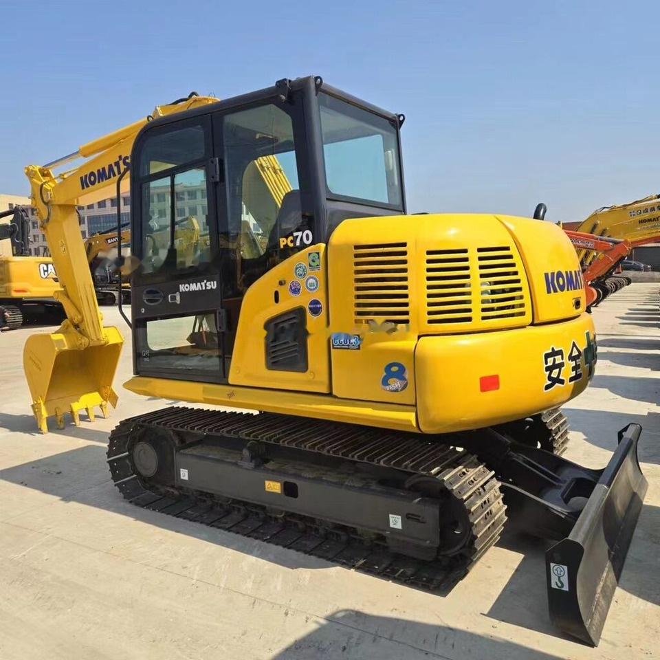 Komatsu PC70-8 - מחפר סורק: תמונה 4 Komatsu PC70-8 - מחפר סורק: תמונה 4