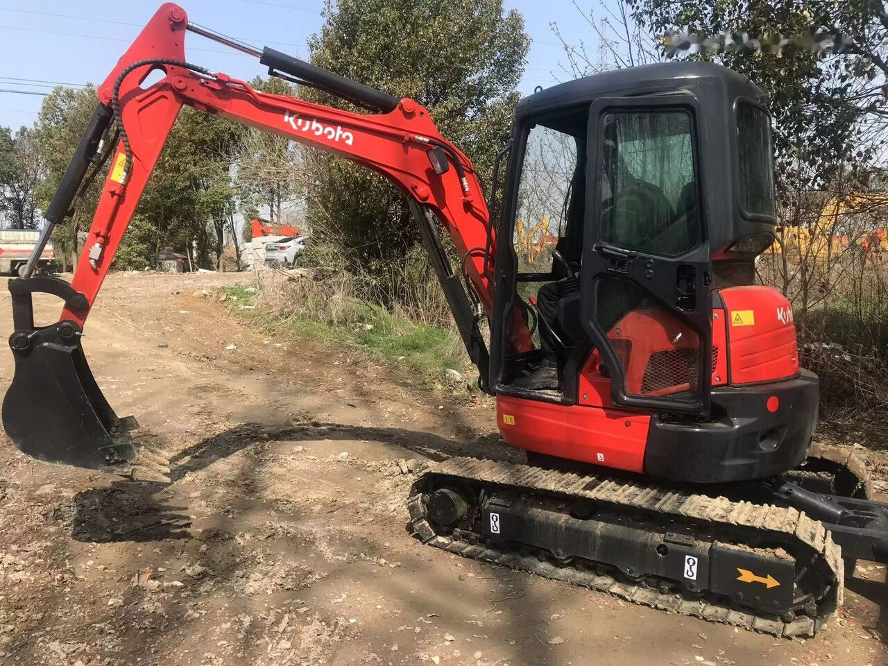 Kubota U35 - מיני מחפר: תמונה 5 Kubota U35 - מיני מחפר: תמונה 5