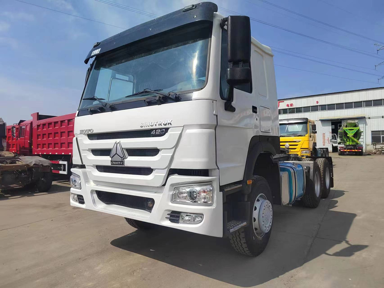 SINOTRUK HOWO trailer head - יחידת טרקטור: תמונה 1 SINOTRUK HOWO trailer head - יחידת טרקטור: תמונה 1