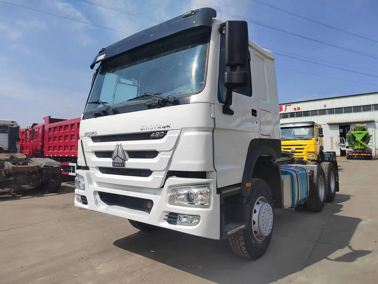 SINOTRUK HOWO trailer head - יחידת טרקטור: תמונה 3 SINOTRUK HOWO trailer head - יחידת טרקטור: תמונה 3
