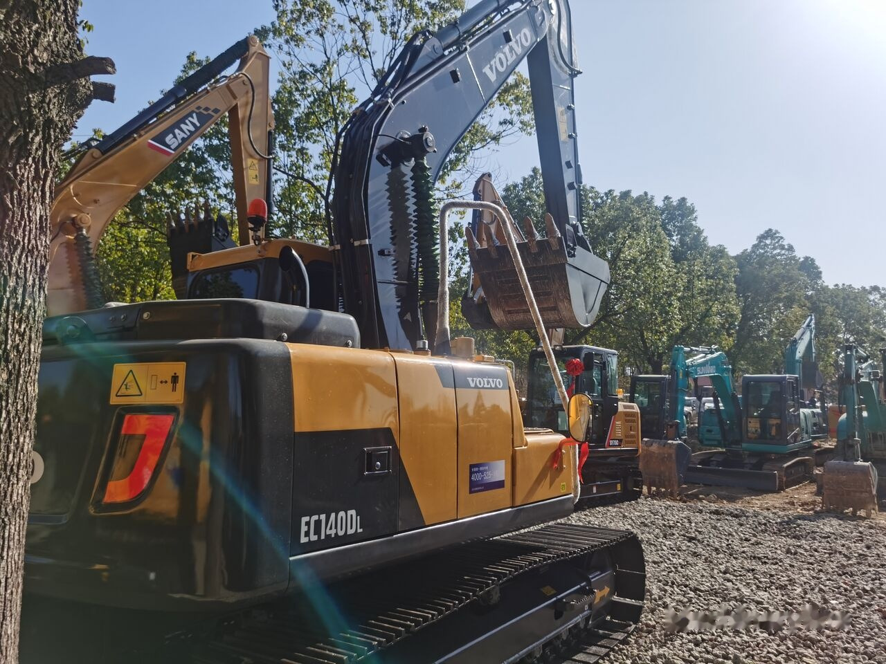 מחפר סורק Volvo EC140DL: תמונה 7