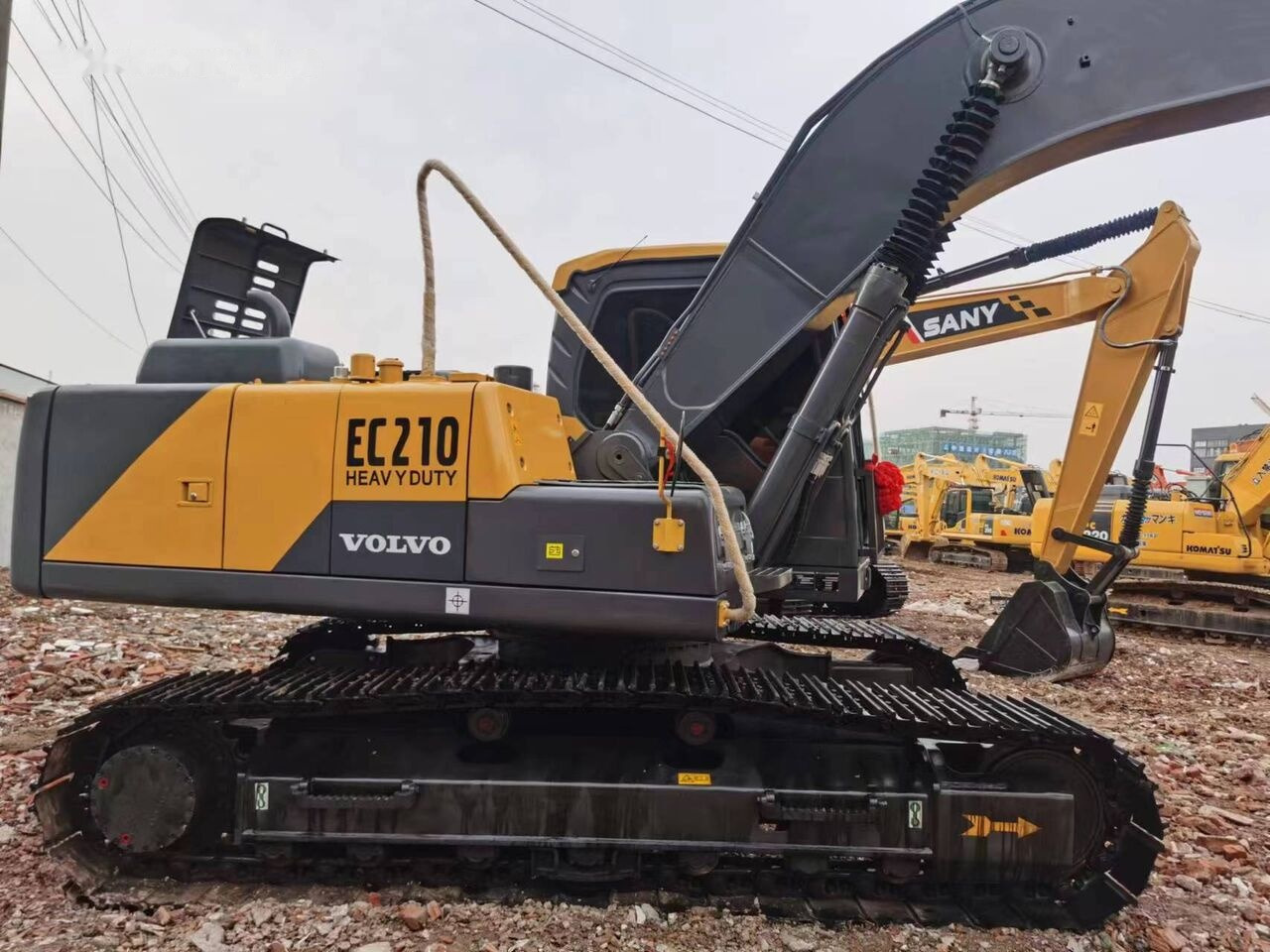 Volvo EC210 - מחפר סורק: תמונה 1 Volvo EC210 - מחפר סורק: תמונה 1