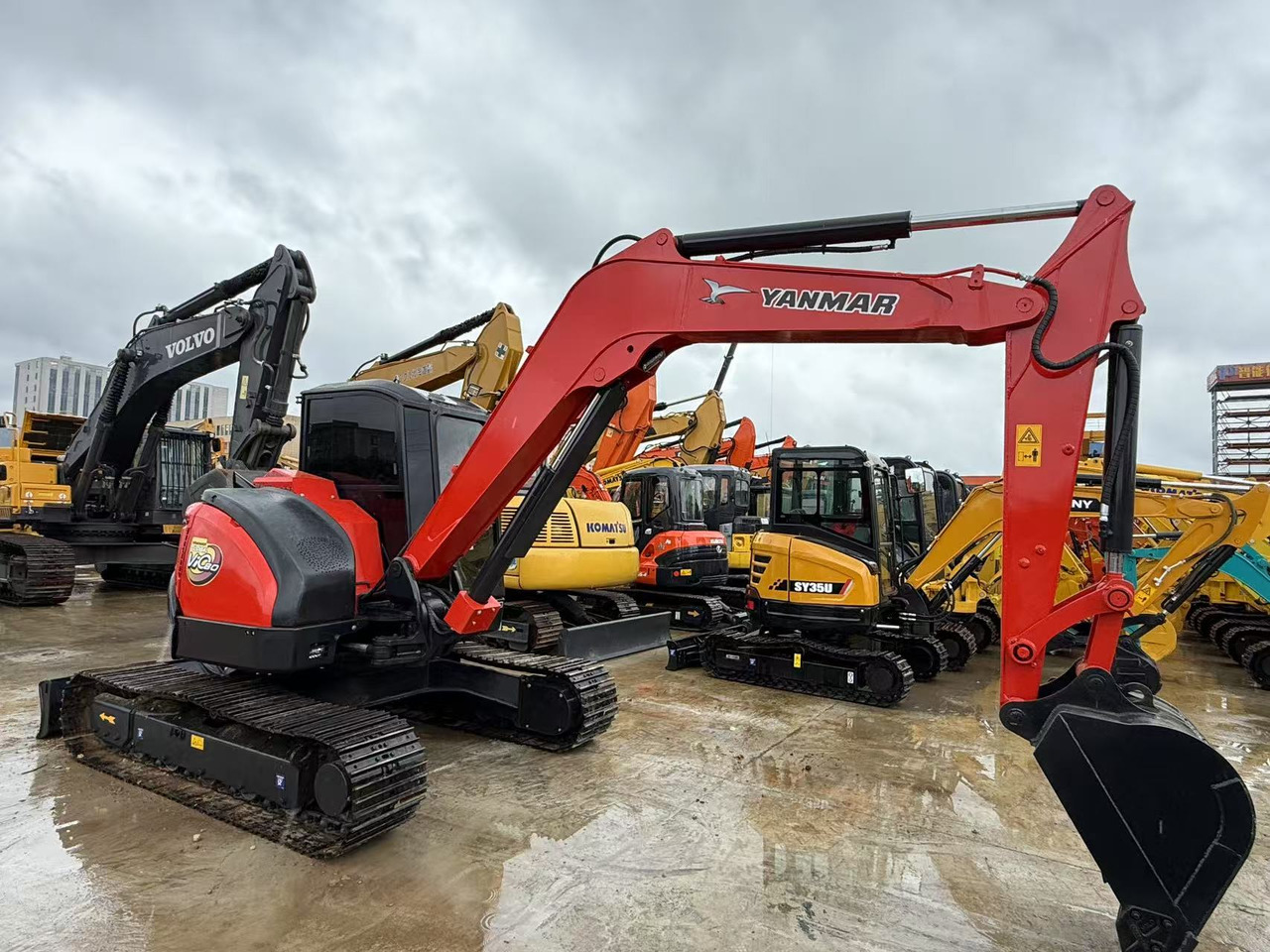 YANMAR VIO55 - מיני מחפר: תמונה 2 YANMAR VIO55 - מיני מחפר: תמונה 2