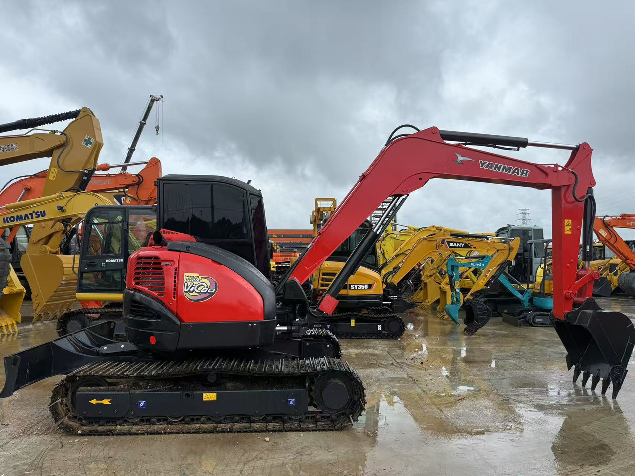 YANMAR VIO55 - מיני מחפר: תמונה 5 YANMAR VIO55 - מיני מחפר: תמונה 5
