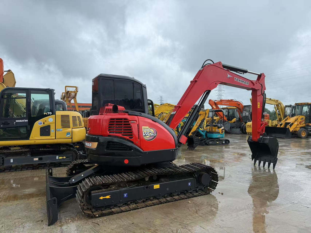 מיני מחפר YANMAR VIO55: תמונה 8