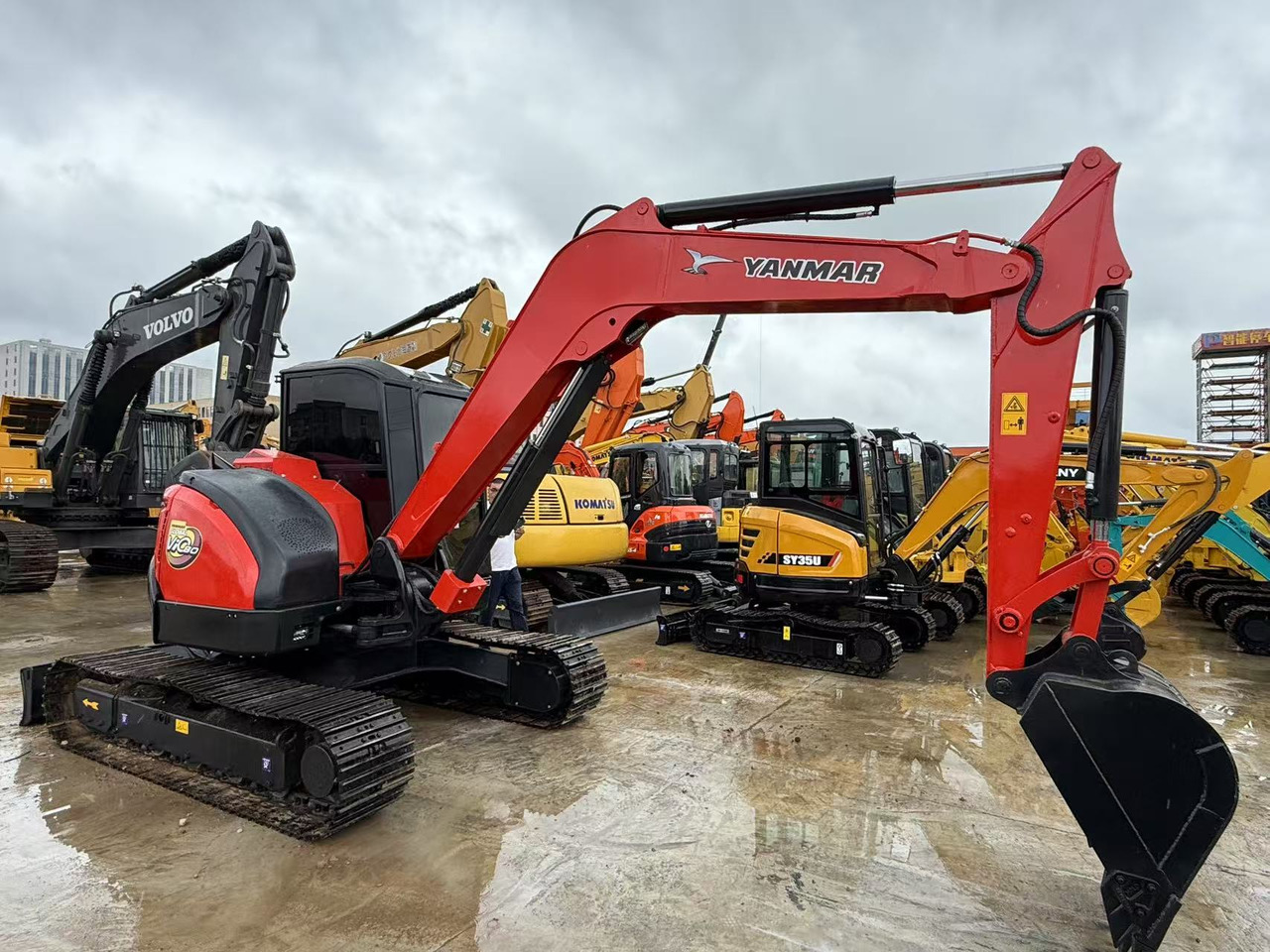 מיני מחפר YANMAR VIO80: תמונה 9