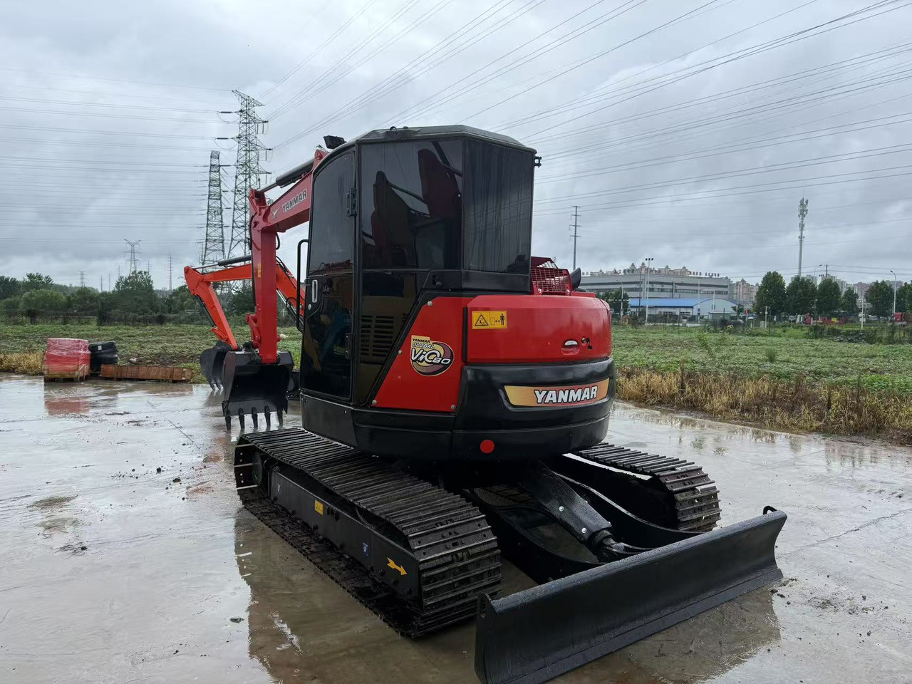 מיני מחפר YANMAR VIO80: תמונה 7