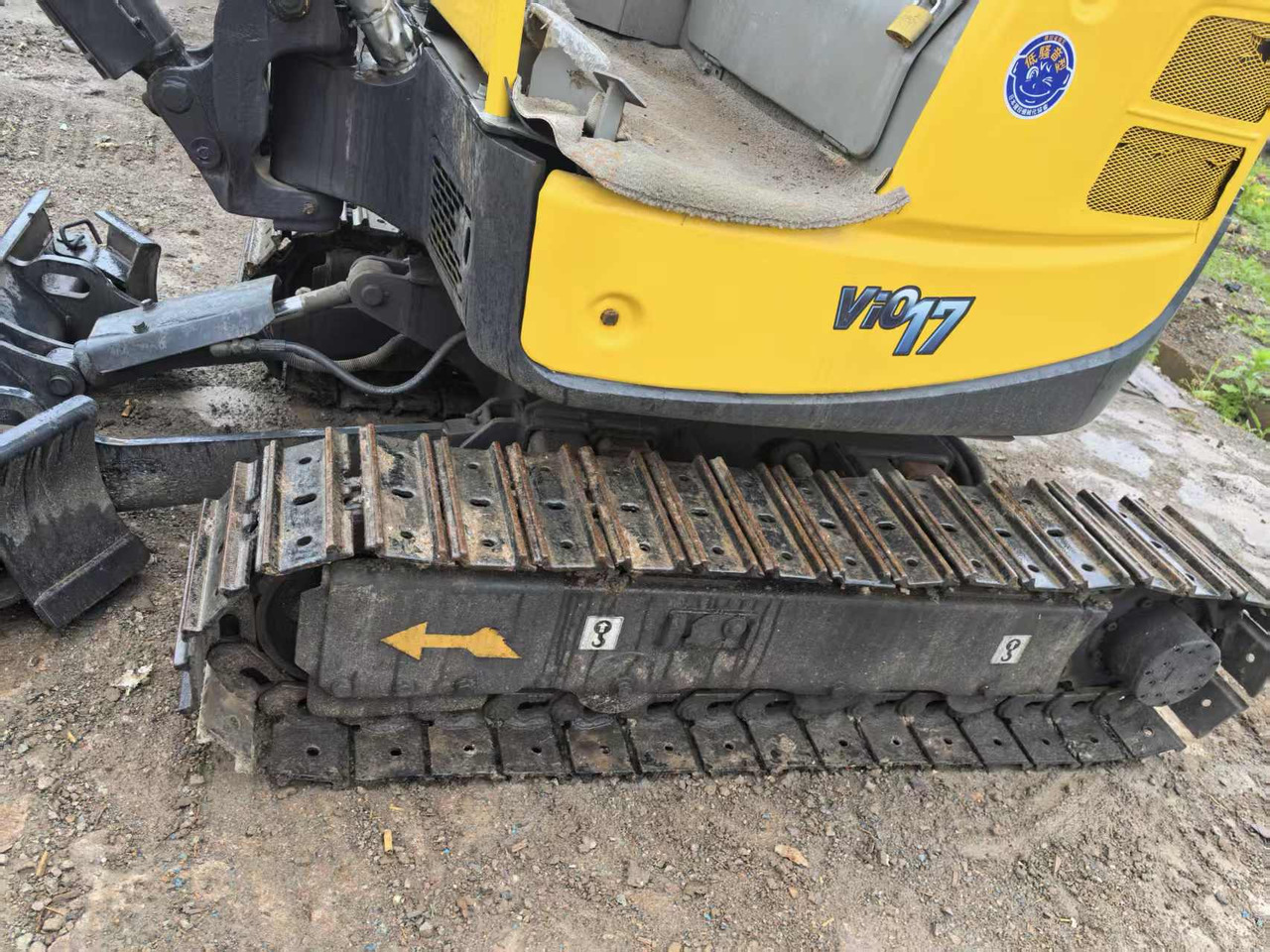 YANMAR Vio17 - מיני מחפר: תמונה 2 YANMAR Vio17 - מיני מחפר: תמונה 2