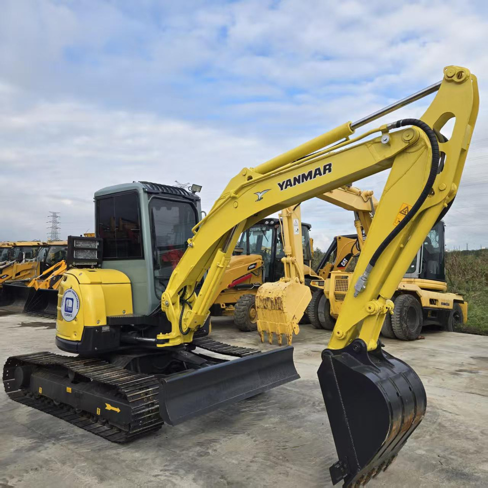 YANMAR Vio55 - מיני מחפר: תמונה 2 YANMAR Vio55 - מיני מחפר: תמונה 2