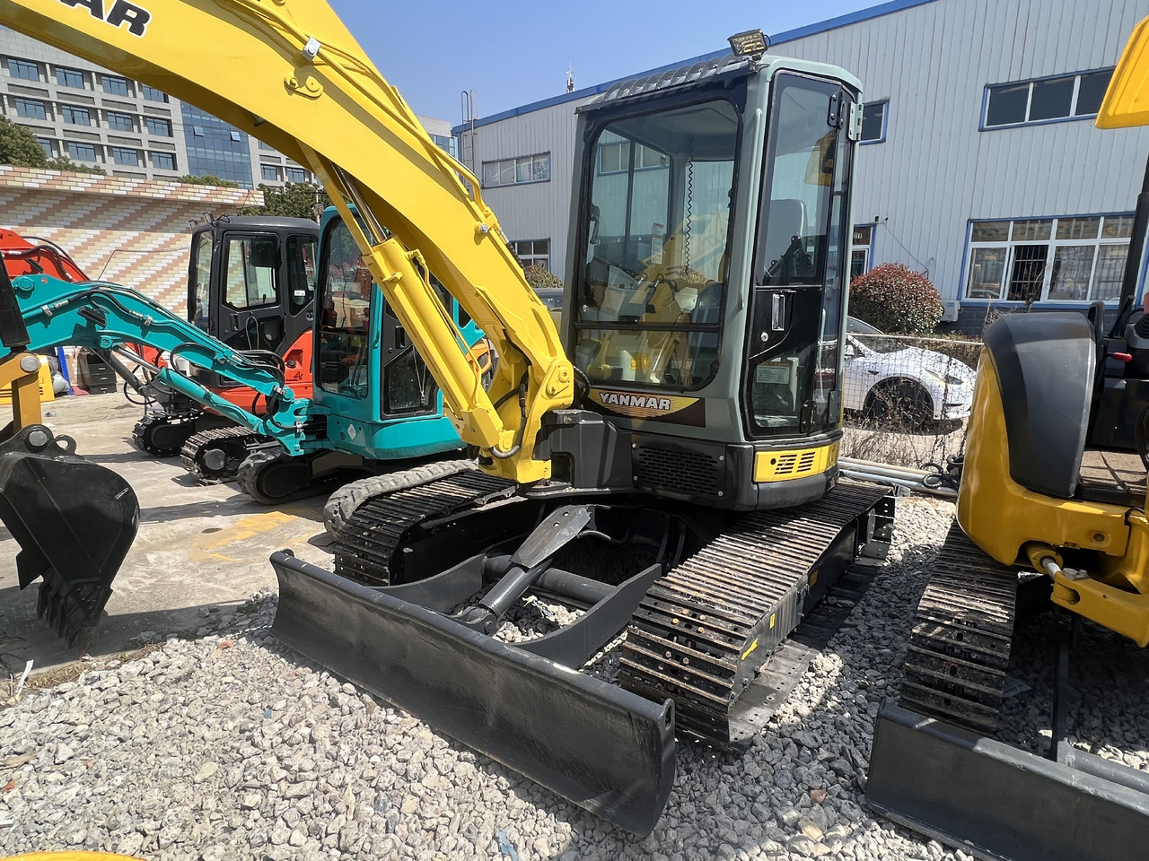Yanmar Vio55 - מיני מחפר: תמונה 5 Yanmar Vio55 - מיני מחפר: תמונה 5