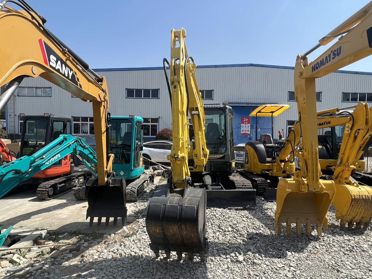 Yanmar Vio55 - מיני מחפר: תמונה 2 Yanmar Vio55 - מיני מחפר: תמונה 2