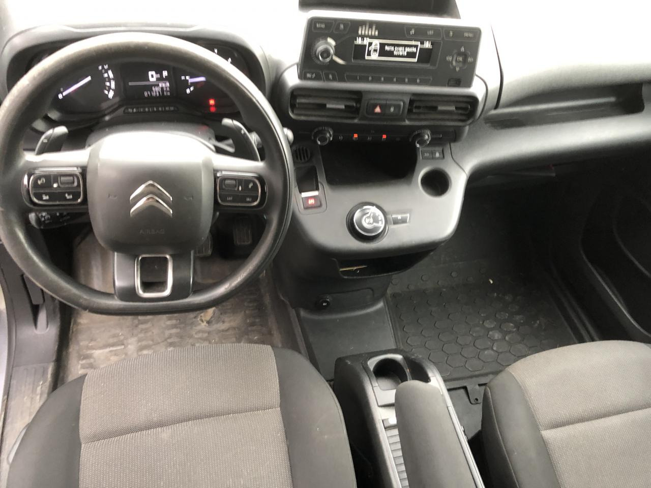 CITROEN berlingo M 1000KG BLUEHDI 130 S&S CLUB EAT8 - כלי רכב מסחרי עם לוח: תמונה 4 CITROEN berlingo M 1000KG BLUEHDI 130 S&S CLUB EAT8 - כלי רכב מסחרי עם לוח: תמונה 4