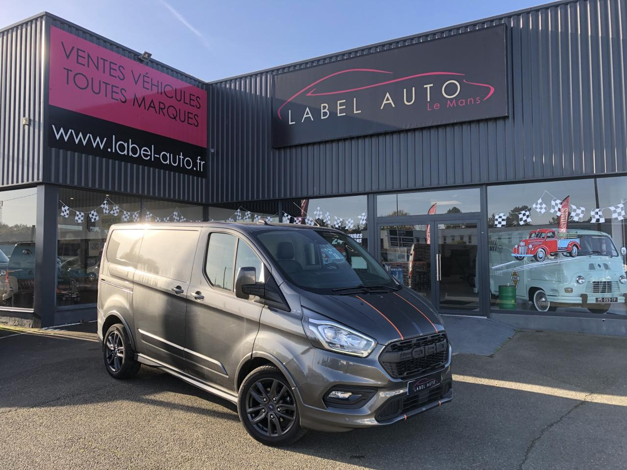 FORD Transit Custom 2.0 EcoBlue 185 ch BVA Fourgon 290 L1H1 Sport - כלי רכב מסחרי עם לוח: תמונה 3 FORD Transit Custom 2.0 EcoBlue 185 ch BVA Fourgon 290 L1H1 Sport - כלי רכב מסחרי עם לוח: תמונה 3