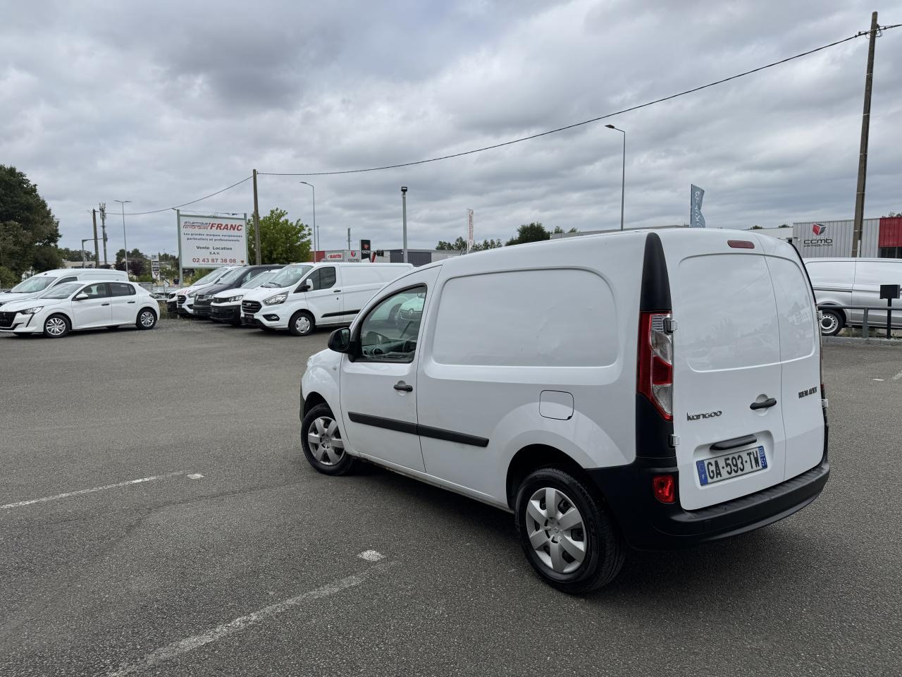 כלי רכב מסחרי עם לוח RENAULT KANGOO 1.5 DCI 80CH CONFORT: תמונה 8