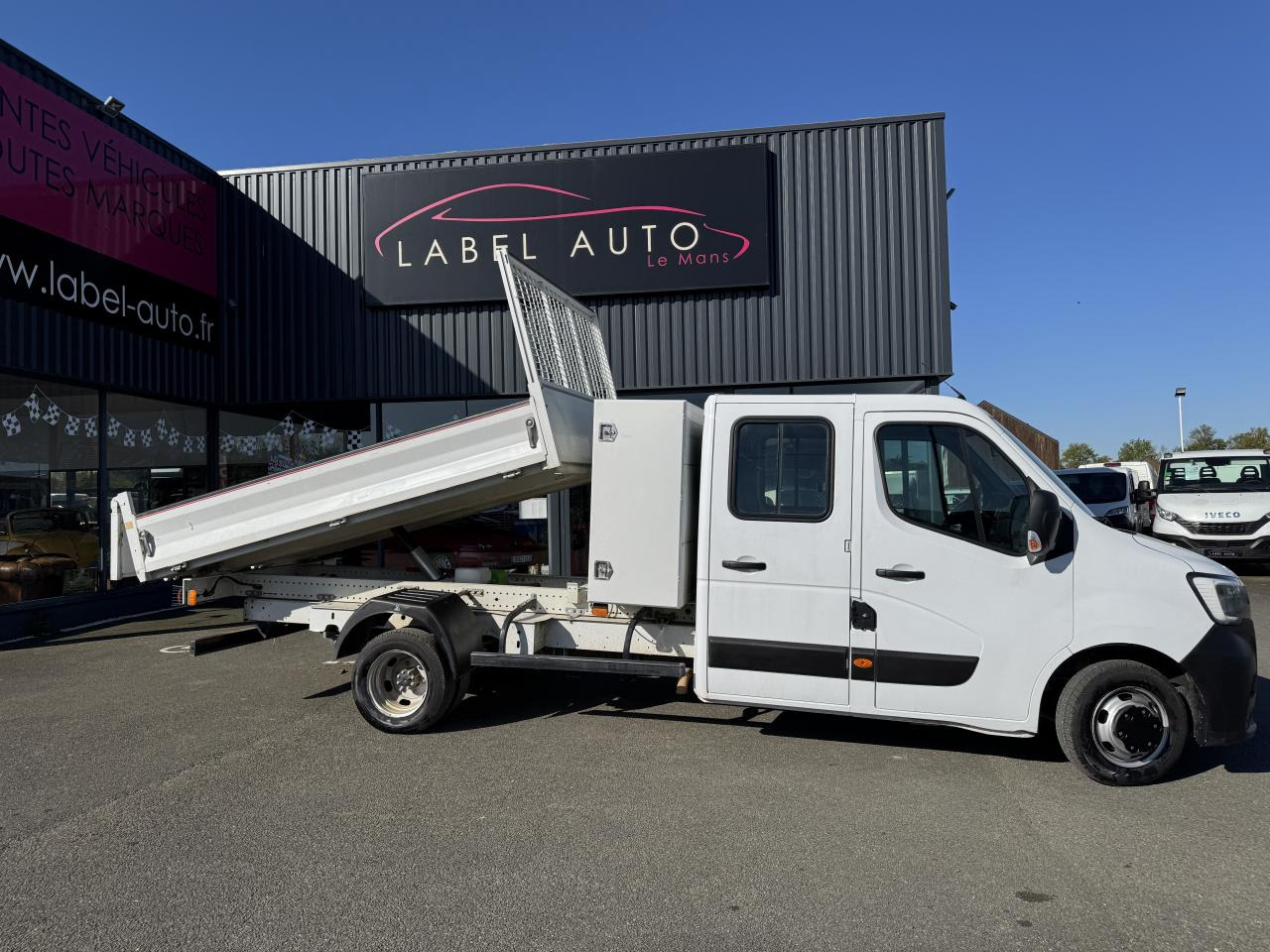 RENAULT MASTER 3T5 BENNE + COFFRE RJ DOUBLE CABINE 6 PL 2.3 DCI 130 CH CONFORT + GPS + REGUL + CLIM - כלי רכב מסחרי מזהיר: תמונה 1 RENAULT MASTER 3T5 BENNE + COFFRE RJ DOUBLE CABINE 6 PL 2.3 DCI 130 CH CONFORT + GPS + REGUL + CLIM - כלי רכב מסחרי מזהיר: תמונה 1
