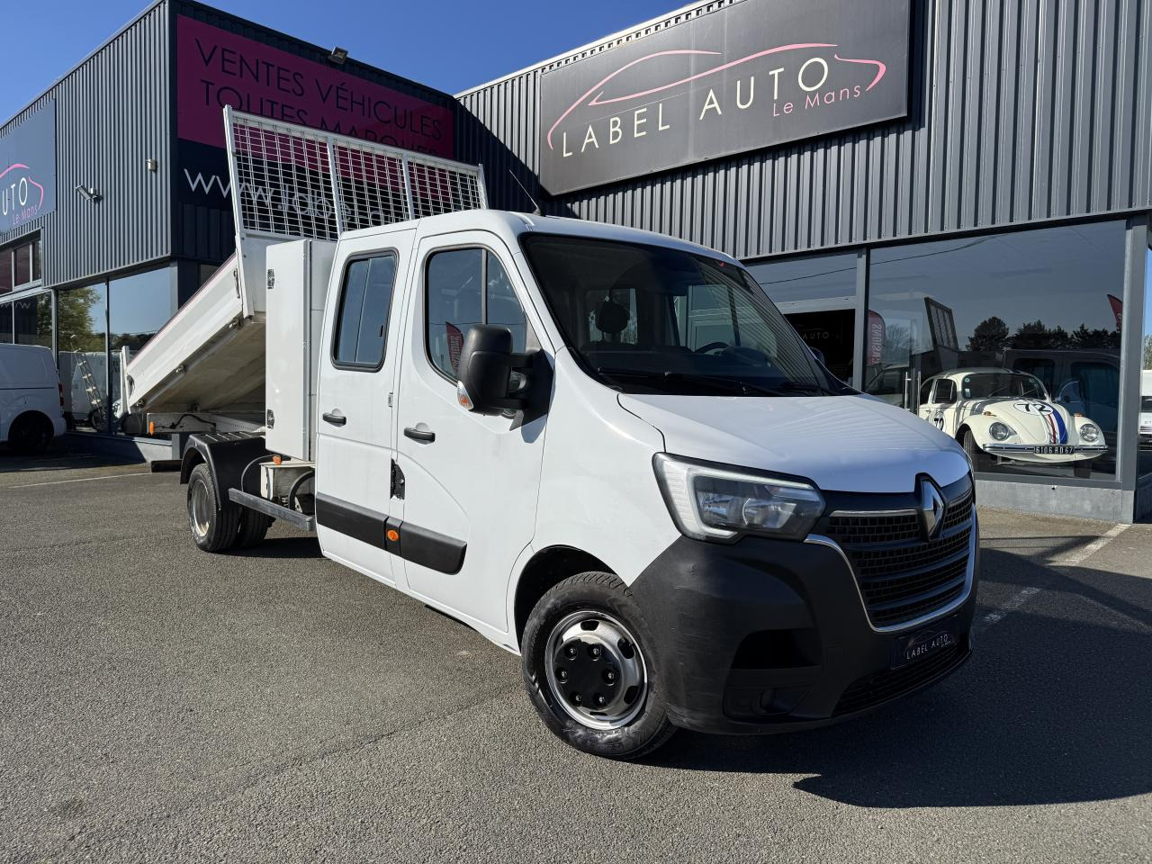 RENAULT MASTER 3T5 BENNE + COFFRE RJ DOUBLE CABINE 6 PL 2.3 DCI 130 CH CONFORT + GPS + REGUL + CLIM - כלי רכב מסחרי מזהיר: תמונה 2 RENAULT MASTER 3T5 BENNE + COFFRE RJ DOUBLE CABINE 6 PL 2.3 DCI 130 CH CONFORT + GPS + REGUL + CLIM - כלי רכב מסחרי מזהיר: תמונה 2