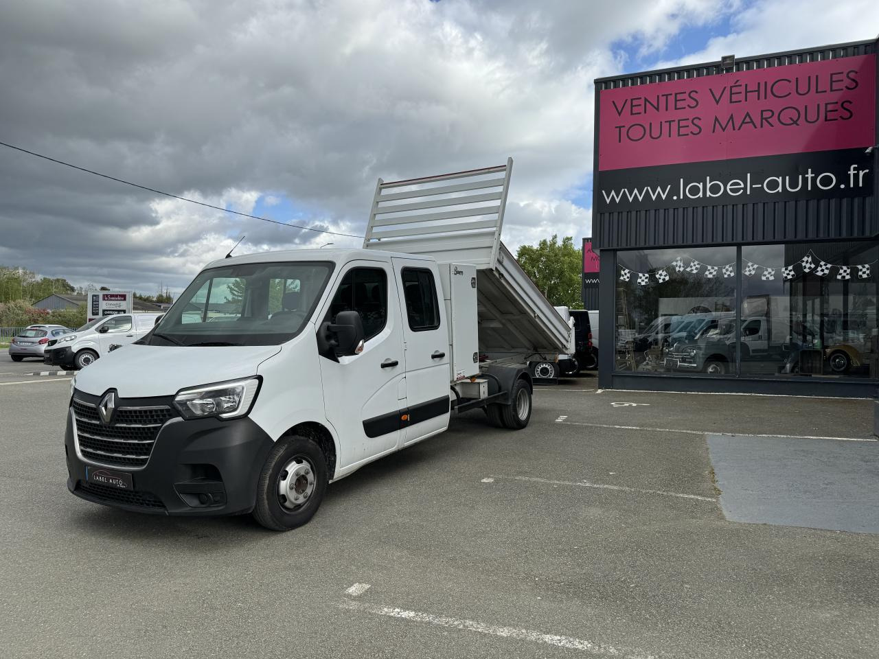 כלי רכב מסחרי מזהיר Renault Master RENAULT 3T5 BENNE + COFFRE RJ DOUBLE CABINE 6 PL 2.3 DCI 130 CH CONFORT + GPS + REGUL + CLIM: תמונה 7