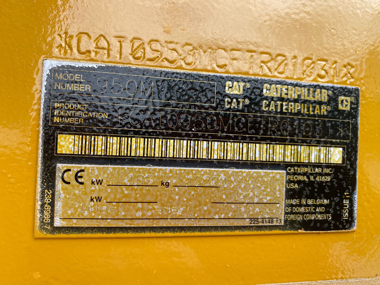 מעמיס גלגלים CATERPILLAR 950 M: תמונה 16