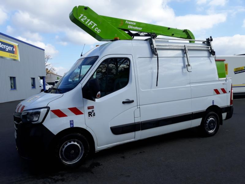 Renault Master 145.35 FG Tronqué L2H2 Nacelle Pack éco - פלטפורמה אווירית מותקנת על משאית: תמונה 1 Renault Master 145.35 FG Tronqué L2H2 Nacelle Pack éco - פלטפורמה אווירית מותקנת על משאית: תמונה 1