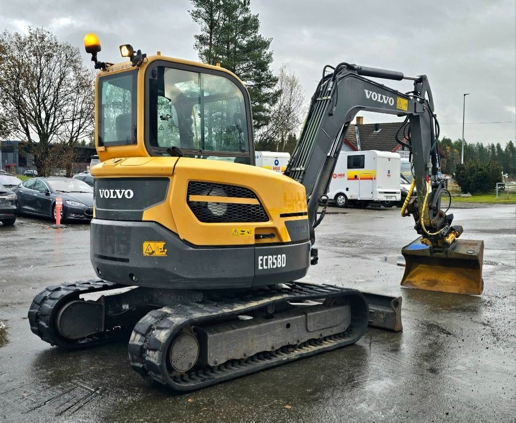 Volvo ECR 58 D - מיני מחפר: תמונה 5 Volvo ECR 58 D - מיני מחפר: תמונה 5
