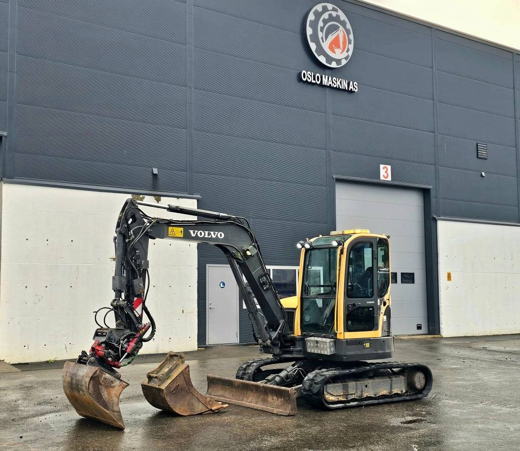 Volvo ECR 58 - מיני מחפר: תמונה 1 Volvo ECR 58 - מיני מחפר: תמונה 1