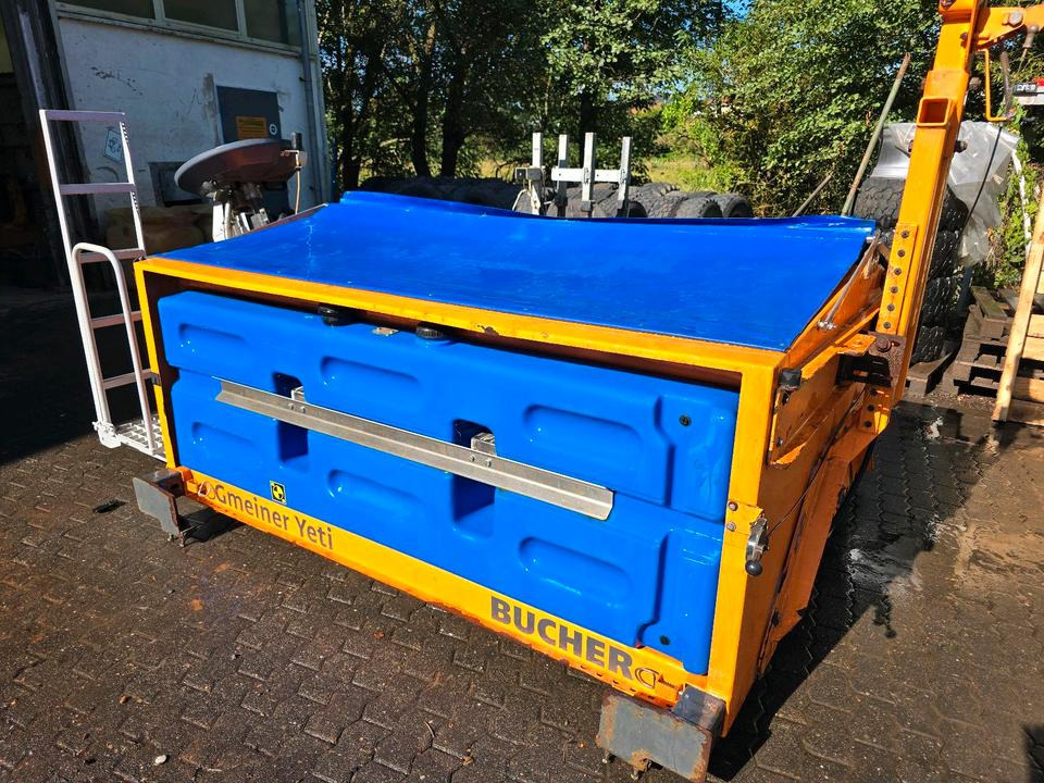 Bucher Yeti 2500W FS Gmeiner Salzstreuer Streuautomat Streusilo für Unimog UGN UGE 405 423 427 530 430 429 - מפזר חול/ מלח: תמונה 2 Bucher Yeti 2500W FS Gmeiner Salzstreuer Streuautomat Streusilo für Unimog UGN UGE 405 423 427 530 430 429 - מפזר חול/ מלח: תמונה 2