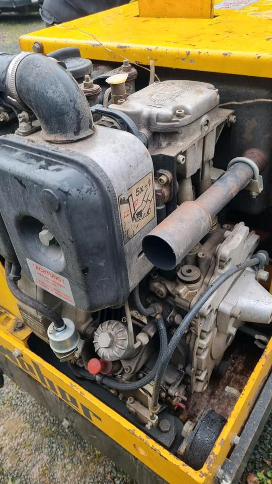 מיני רולר DVH 701 Weber Walze Glattmantel Walze Rüttelwalze Dublex Vibrationswalze  Rüttelplatte Strassenwalze Plattenverdichter DVH 603: תמונה 6