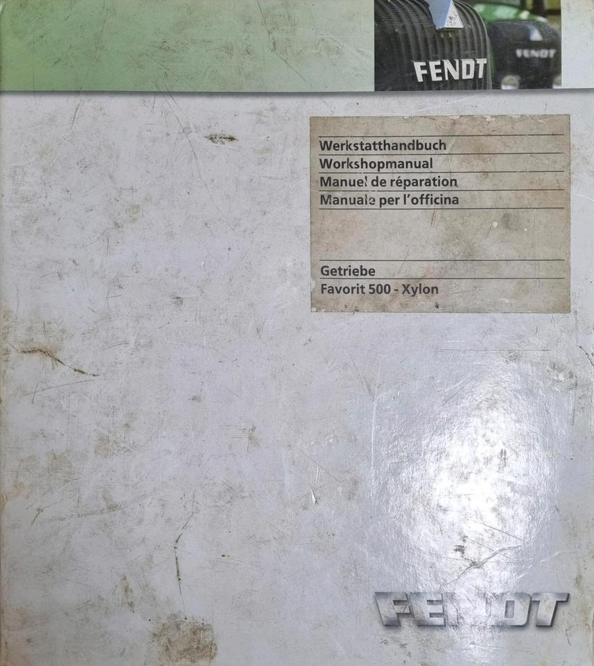 Fendt Xylon Werkstatthandbuch Reperaturanleitung 500 510 515 512 Favorit Werkstattbuch Bedienungsanleitung - חלק אוניברסלי עבור מכונה חקלאית: תמונה 1 Fendt Xylon Werkstatthandbuch Reperaturanleitung 500 510 515 512 Favorit Werkstattbuch Bedienungsanleitung - חלק אוניברסלי עבור מכונה חקלאית: תמונה 1
