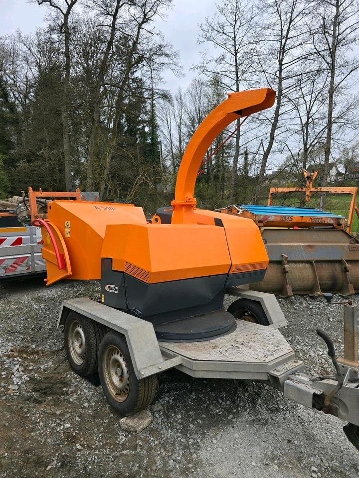 Jensen A540 Holzhacker Holzhäcksler Häcksler Holzhackschnitzler Tünnißen Stocks Dücker Kubot Motor - מגרסת עץ: תמונה 4 Jensen A540 Holzhacker Holzhäcksler Häcksler Holzhackschnitzler Tünnißen Stocks Dücker Kubot Motor - מגרסת עץ: תמונה 4