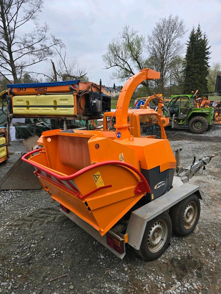 Jensen A540 Holzhacker Holzhäcksler Häcksler Holzhackschnitzler Tünnißen Stocks Dücker Kubot Motor - מגרסת עץ: תמונה 2 Jensen A540 Holzhacker Holzhäcksler Häcksler Holzhackschnitzler Tünnißen Stocks Dücker Kubot Motor - מגרסת עץ: תמונה 2