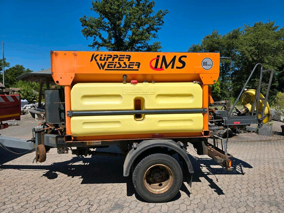 Küpper-Weisser IMS Salzstreuer Anhängesalzstreuer Streuautomat Salzsilo Anhänger Winterdienst für LKW Traktor Unimog Schmidt - מפזר חול/ מלח: תמונה 4 Küpper-Weisser IMS Salzstreuer Anhängesalzstreuer Streuautomat Salzsilo Anhänger Winterdienst für LKW Traktor Unimog Schmidt - מפזר חול/ מלח: תמונה 4