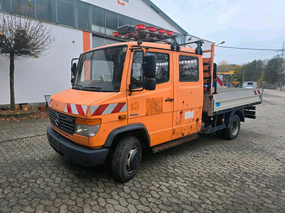 משאית צד נופל/ שטוחה Mercedes-Benz Vario 613D Bluetec 5 Pritsche Doka LKW: תמונה 6