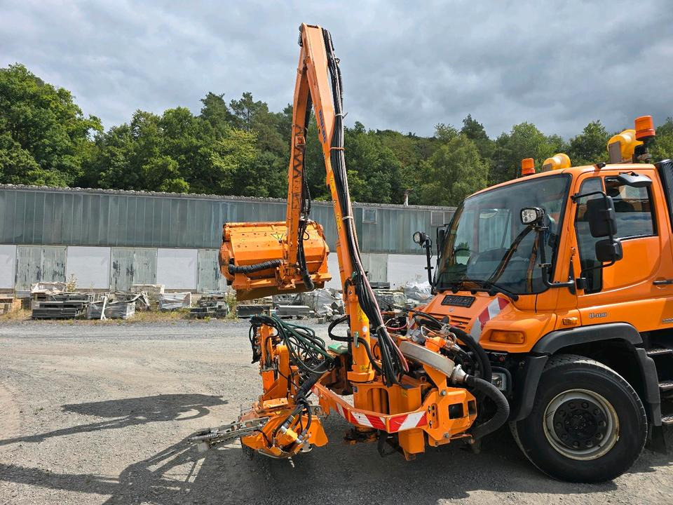 Mulag MKM 700 Mähausleger 2015 Böschungsmäher Böschungsmulcher Tandemmäher Für Unimog UGE UGN 405 427 424 U400 300 500 - מכסחת זרוע: תמונה 4 Mulag MKM 700 Mähausleger 2015 Böschungsmäher Böschungsmulcher Tandemmäher Für Unimog UGE UGN 405 427 424 U400 300 500 - מכסחת זרוע: תמונה 4