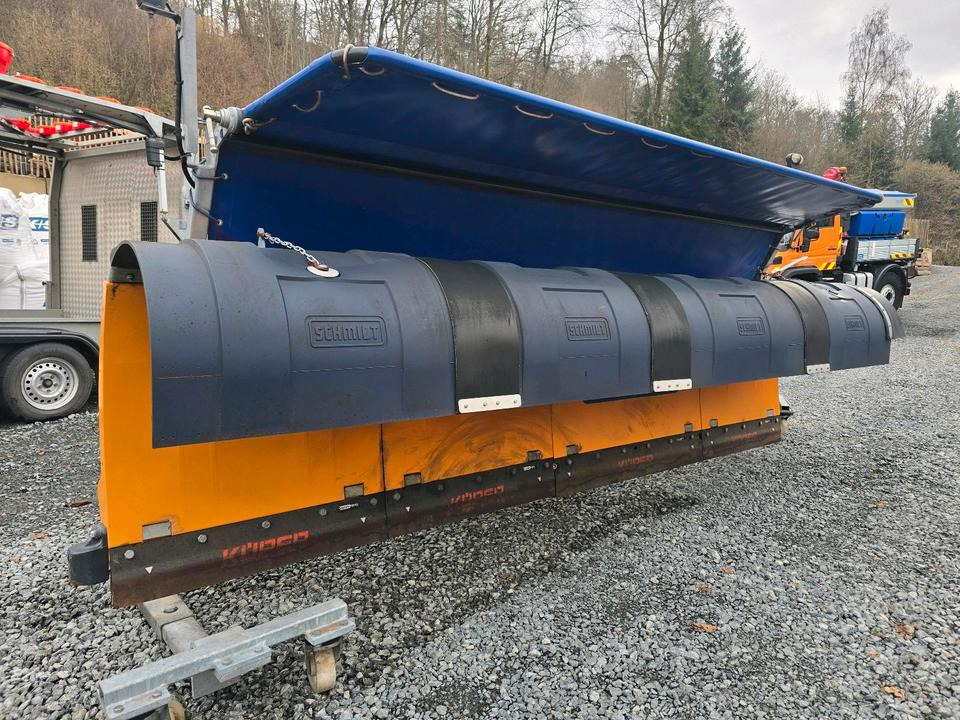 Neuer Schneepflug Schmidt ML 51-A 5,1m Schneeschild mit 24v Hydraulikanlage Schneeschieber Schmidt passend für LKW Autobahn Winterdienst - מחרשת שלג: תמונה 4 Neuer Schneepflug Schmidt ML 51-A 5,1m Schneeschild mit 24v Hydraulikanlage Schneeschieber Schmidt passend für LKW Autobahn Winterdienst - מחרשת שלג: תמונה 4