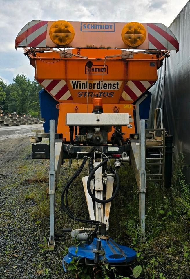 Schmidt Stratos S80 8m3 Salzstreuer Salzsilo Aufbaustreuer LKW Winterdienst Küpper-Weisser - מפזר חול/ מלח: תמונה 3 Schmidt Stratos S80 8m3 Salzstreuer Salzsilo Aufbaustreuer LKW Winterdienst Küpper-Weisser - מפזר חול/ מלח: תמונה 3