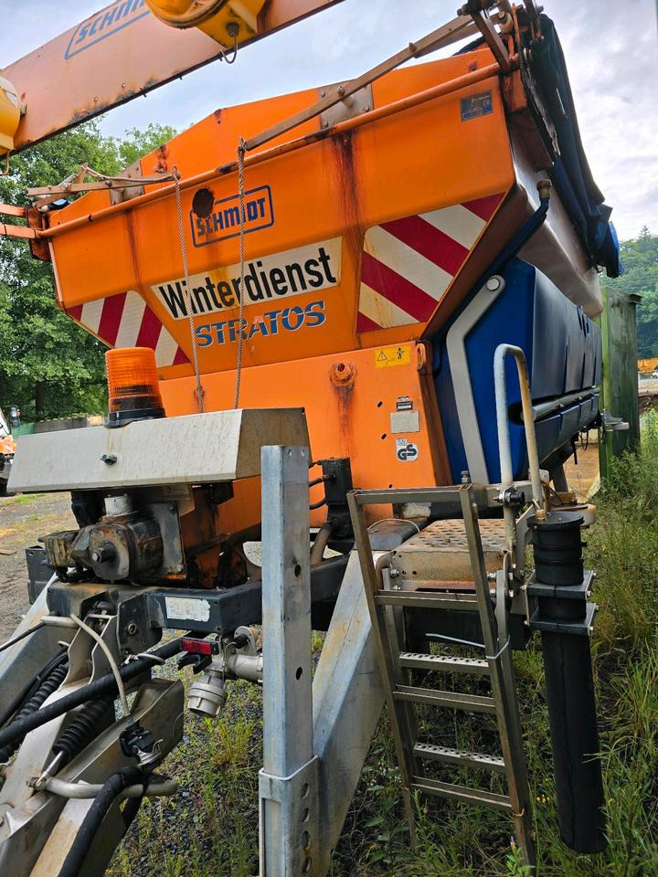 Schmidt Stratos S80 8m3 Salzstreuer Salzsilo Aufbaustreuer LKW Winterdienst Küpper-Weisser - מפזר חול/ מלח: תמונה 4 Schmidt Stratos S80 8m3 Salzstreuer Salzsilo Aufbaustreuer LKW Winterdienst Küpper-Weisser - מפזר חול/ מלח: תמונה 4