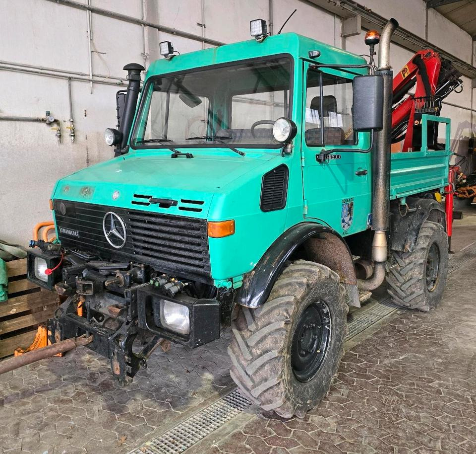 Unimog U1400 Agrar bj. 2000 424 427 Mercedes-Benz 1400 1600 1200 1000 Palfinger Kran - כלי רכב עירוני/ מיוחד: תמונה 1 Unimog U1400 Agrar bj. 2000 424 427 Mercedes-Benz 1400 1600 1200 1000 Palfinger Kran - כלי רכב עירוני/ מיוחד: תמונה 1